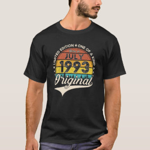 T-shirt Femme homme de 30e anniversaire Original vintage j