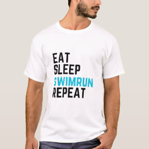 T-shirt Femme homme Swimrun courir et nager