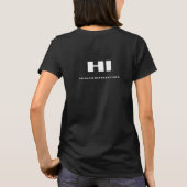 T-Shirt Femme Human Intelligence (Dos)