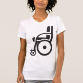 T-shirt femme Icon Fauteuil Roulant (Devant)