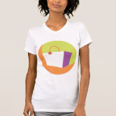 T-shirt femme icône conteneur (Devant)
