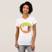 T-shirt femme icône conteneur (Devant entier)