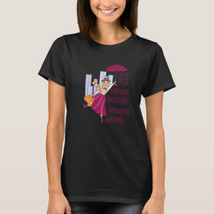 T-shirt Femme impertinente avec médicament à sucre de para