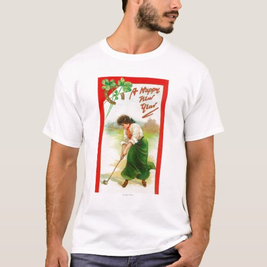 T-shirt Femme irlandaise environ pour frapper la balle de (Devant)