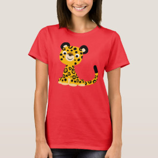 T-shirt Femme Jaguar pour caricature sympa