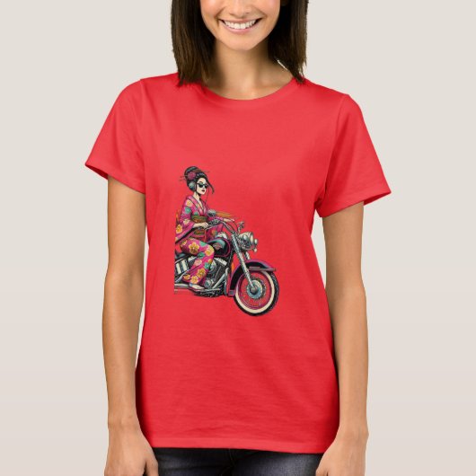 T-shirt femme japonaise (Devant)