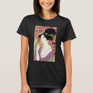 T-SHIRT FEMME JAPONAISE AVEC COMB