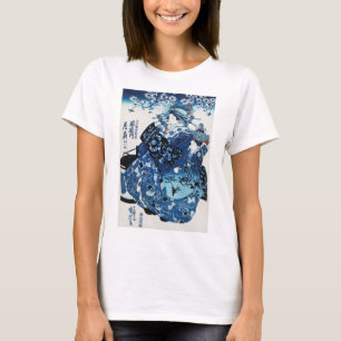 T-shirt Femme japonaise Geisya, Kuniyoshi, Ukiyo-e