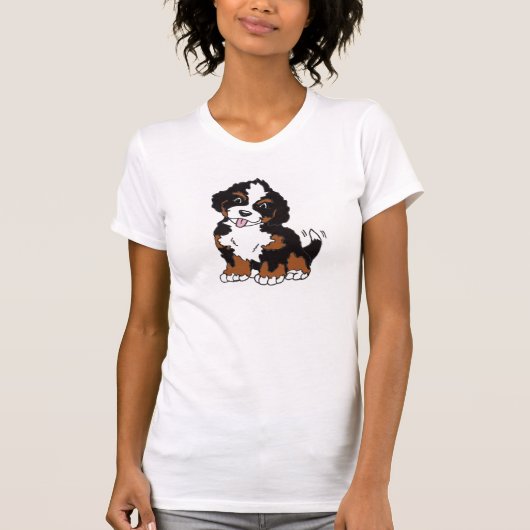 T-shirt femme Jasper-the-Puppy Bella (Devant)
