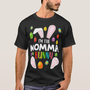 T-shirt Femme Je suis la maman lapin drôle de famille de j