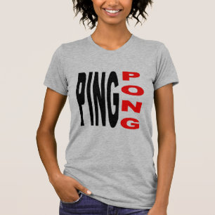 T-shirt Femme jersey fin PING PONG