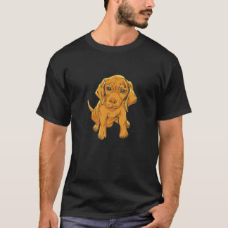 T-shirt Femme Jolie Porte-Chien Amoureux des chiens Vizsla