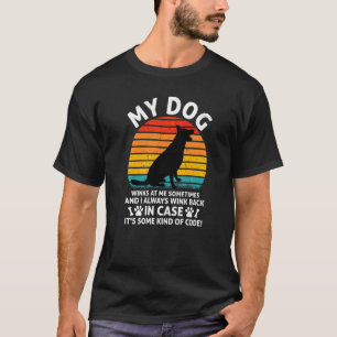T-shirt Femme Jolie Titulaire De Chien Cite Mon Chien Gout