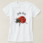 T-shirt femme jote Ladybug Graphic (Design devant)