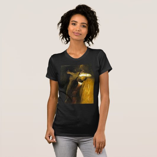 T-shirt Femme Jouant Au Cello (Devant entier)