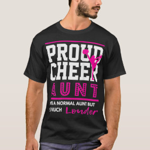 T-shirt Femme Joyeuse Graphisme Fière Tante Joyeuse