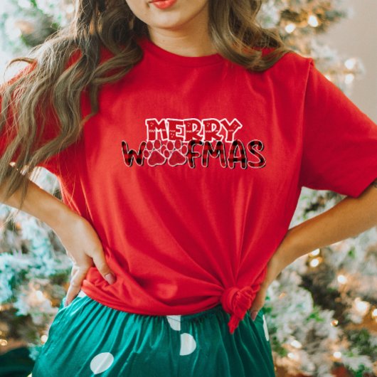 T-shirt Femme Joyeux Woofmas