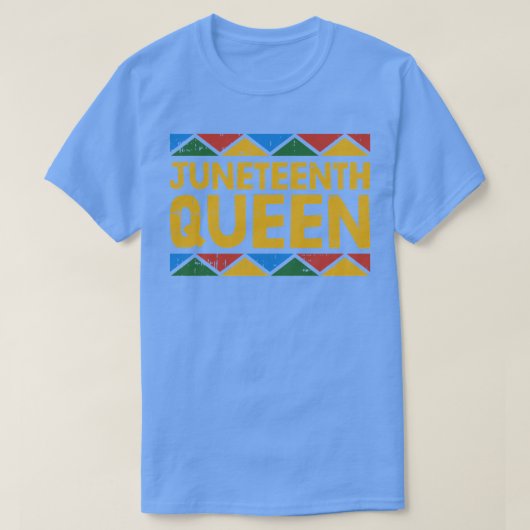 T-shirt Femme Junetdix Queen Junetdix Melanin Pride A (Design devant)