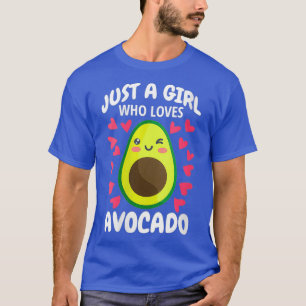 T-shirt Femme Juste Une Fille Qui Aime Avocado Toast Cute