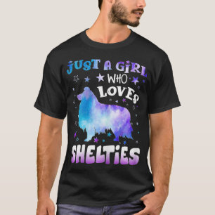 T-shirt Femme Juste Une Fille Qui Aime Les Abris Drôle chi