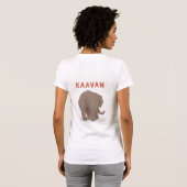T-shirt femme KAAVAN (Dos entier)