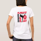 T-shirt Femme karaté (Dos)