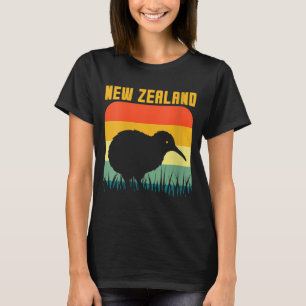T-shirt Femme kiwi oiseau nz voyage nouvelle-zélande nouve
