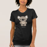T-shirt femme Koala<br><div class="desc">Ce koala maudit ne peut pas attendre d'être pour toujours ami avec vous.</div>