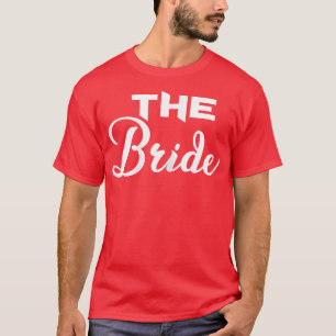 T-shirt Femme La Mariée Mignonne Enterrement de Vie de Jeu