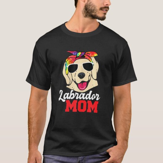 T-shirt Femme Labrador Maman Propriétaire d'animal de comp (Devant)