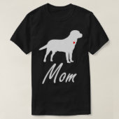 T-shirt Femme Labrador Retriever Lab Chien Mère Maman (Design devant)