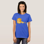 T-shirt Femme Lion Bouncy Cute (Devant entier)