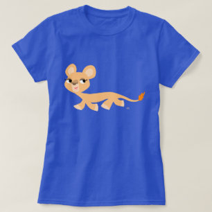 T-shirt Femme Lioness cool Cartoon