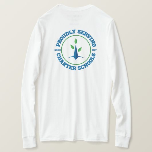 T-shirt Femme, Logo CSP + Compass sur le dos (Design dos)