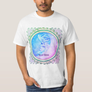 T-shirt Femme Lune Verseau