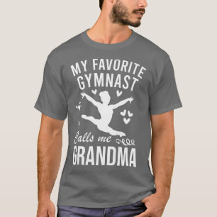 T-shirt Femme Ma Gymnaste Favorite M'Appelle Grand-Mère Gy