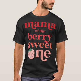 T-shirt Femme Mama du Berry Sweet One Strawberry Firs