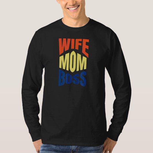 T-shirt Femme Maman Boss 1 (Devant)