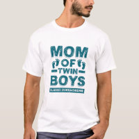 Femme Maman De Jumeaux Garçons Classic Overachieve