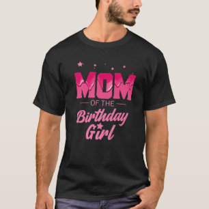 T-shirt Femme Maman De L'Anniversaire Fille Mama Maman Gra