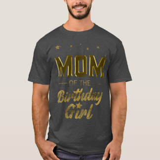 T-shirt Femme Maman de l'anniversaire Fille Mama Maman Mam