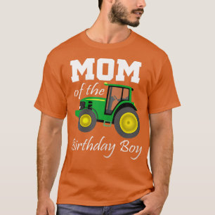 T-shirt Femme Maman de l'anniversaire Garçon Tracteurs Far