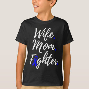 T-shirt Femme Maman Fighter Alopecia Areata Sensibilisatio