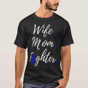 T-shirt Femme Maman Fighter Charcot-Marie-Dent Maladie Awa