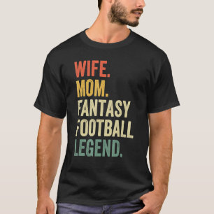 T-shirt Femme Maman Imaginaire Football Légende Mère