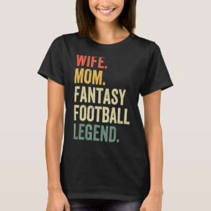 T-shirt Femme Maman Imaginaire Football Légende Mère