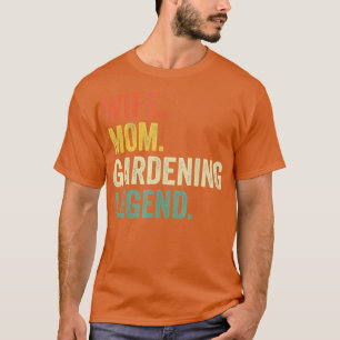 T-shirt Femme Maman Jardin Légende Drôle Gardener Mère TS