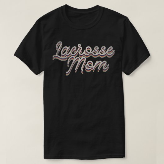 T-shirt Femme Maman Mère Lacrosse Lecteur LAX Joueur Entra (Design devant)
