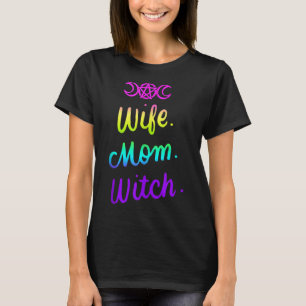 T-shirt Femme maman sorcière drôle Halloween femmes cadeau
