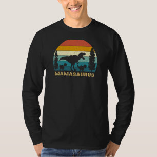 T-shirt Femme Mamasaurus T Rex Maman Vie Dinosaur Amusante